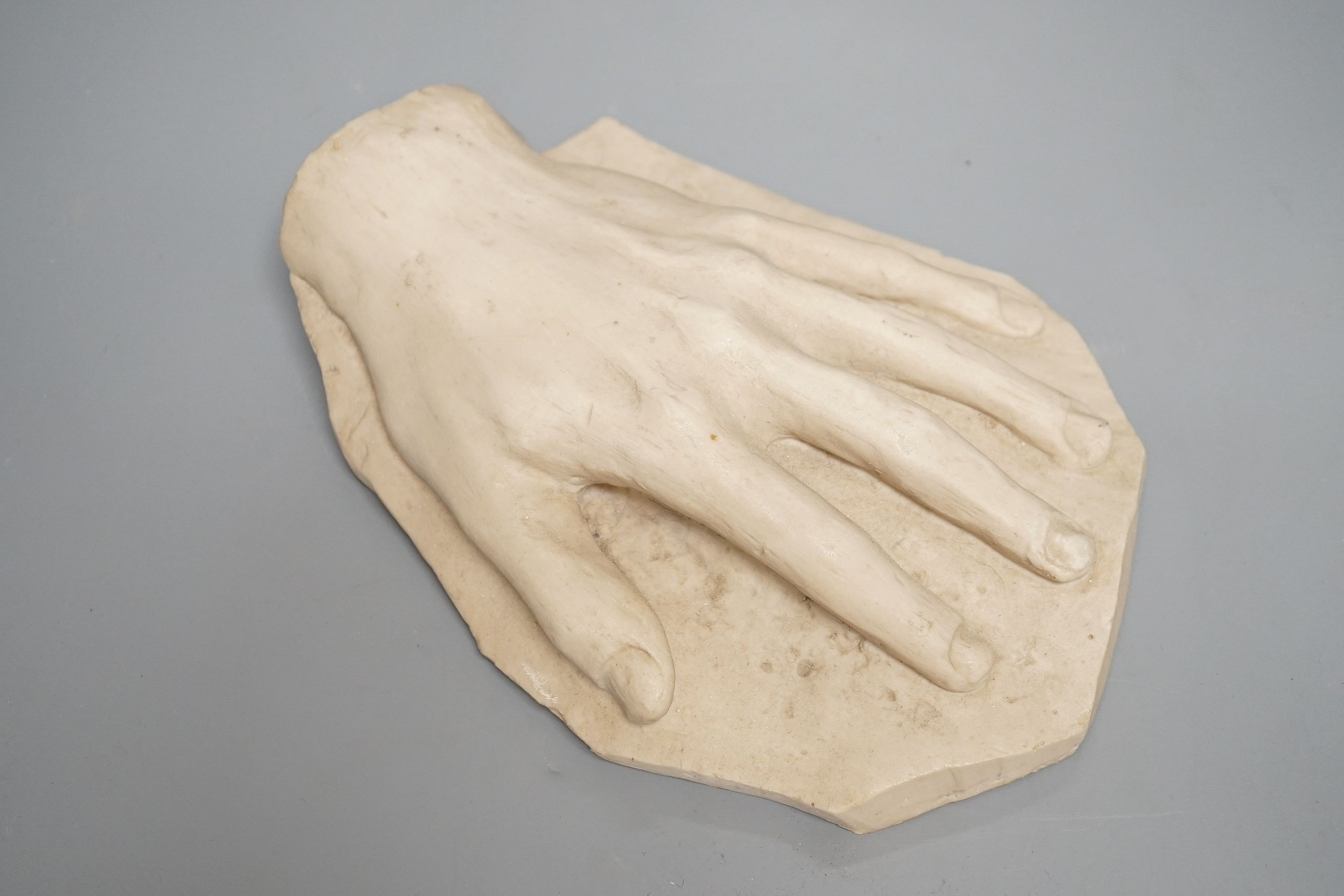 A composite model hand, pianist Jorges Bolet, length 22cm